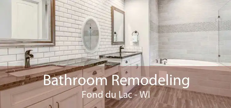 Bathroom Remodeling Fond du Lac - WI