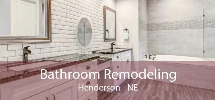 Bathroom Remodeling Henderson - NE