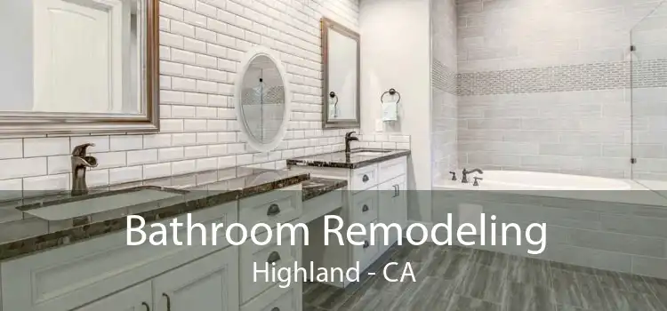 Bathroom Remodeling Highland - CA