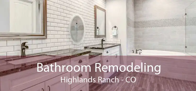 Bathroom Remodeling Highlands Ranch - CO