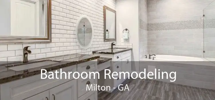 Bathroom Remodeling Milton - GA