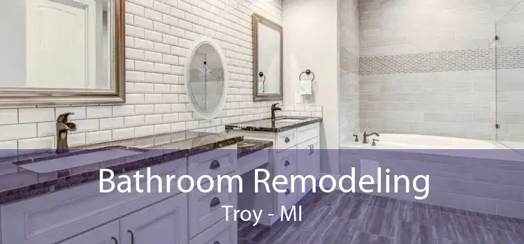 Bathroom Remodeling Troy - MI