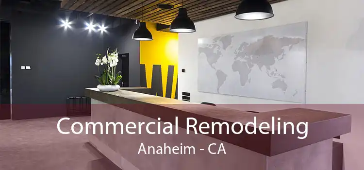 Commercial Remodeling Anaheim - CA