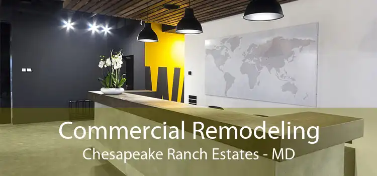 Commercial Remodeling Chesapeake Ranch Estates - MD