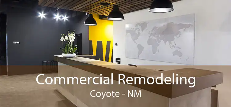 Commercial Remodeling Coyote - NM