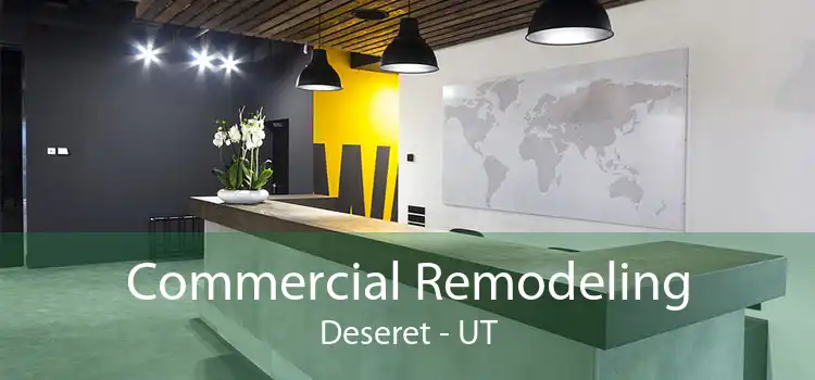 Commercial Remodeling Deseret - UT