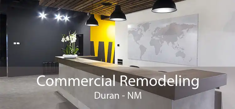 Commercial Remodeling Duran - NM