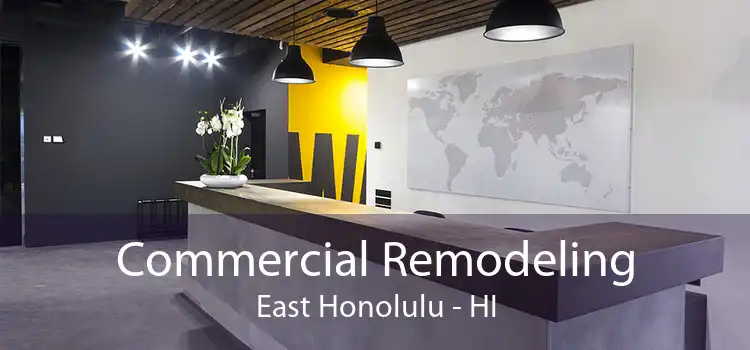 Commercial Remodeling East Honolulu - HI