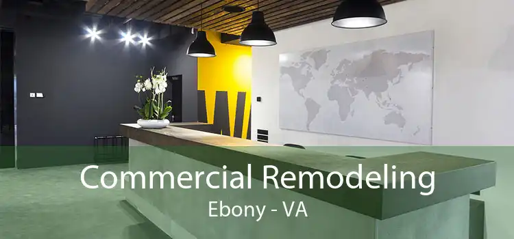 Commercial Remodeling Ebony - VA