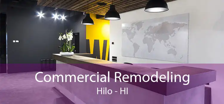 Commercial Remodeling Hilo - HI