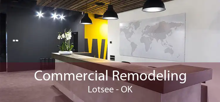 Commercial Remodeling Lotsee - OK