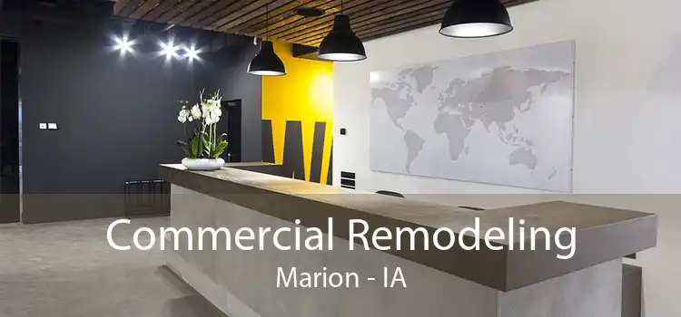 Commercial Remodeling Marion - IA