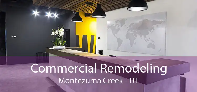 Commercial Remodeling Montezuma Creek - UT