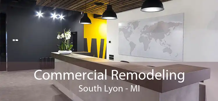 Commercial Remodeling South Lyon - MI