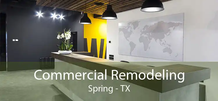 Commercial Remodeling Spring - TX
