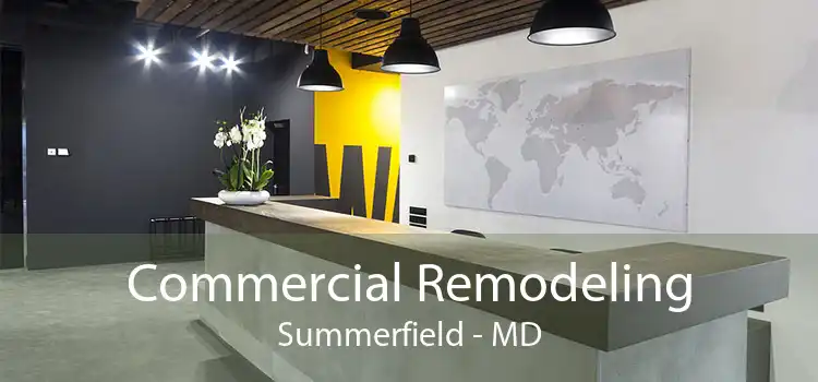 Commercial Remodeling Summerfield - MD