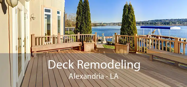 Deck Remodeling Alexandria - LA