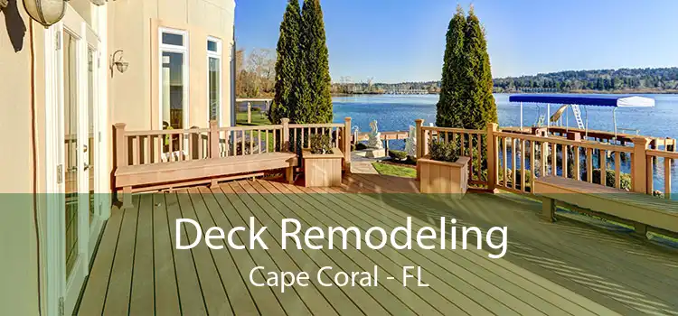 Deck Remodeling Cape Coral - FL