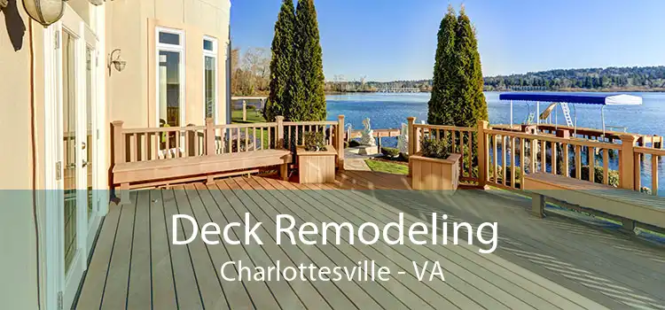 Deck Remodeling Charlottesville - VA