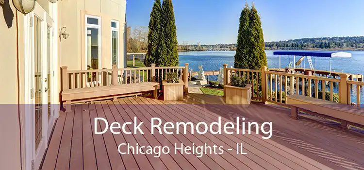 Deck Remodeling Chicago Heights - IL