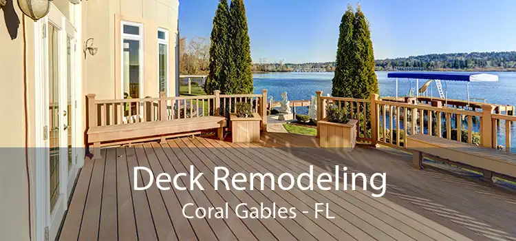Deck Remodeling Coral Gables - FL