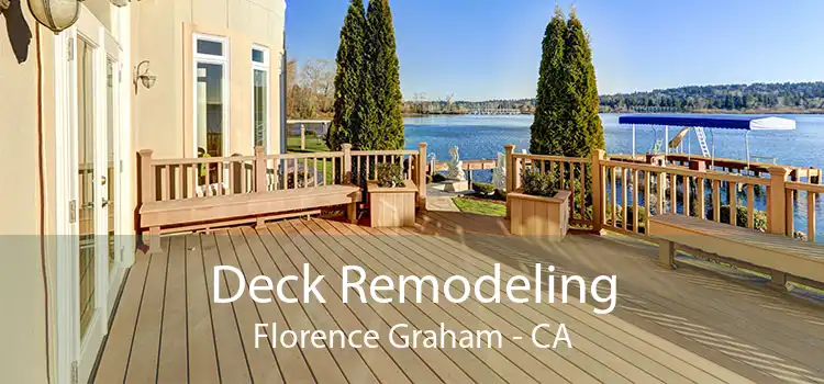 Deck Remodeling Florence Graham - CA