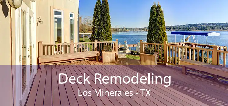 Deck Remodeling Los Minerales - TX