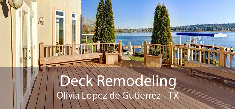 Deck Remodeling Olivia Lopez de Gutierrez - TX