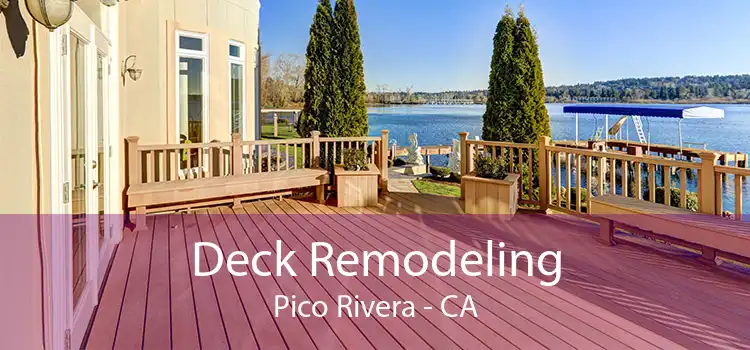 Deck Remodeling Pico Rivera - CA