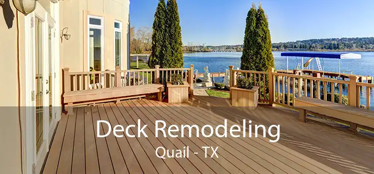 Deck Remodeling Quail - TX