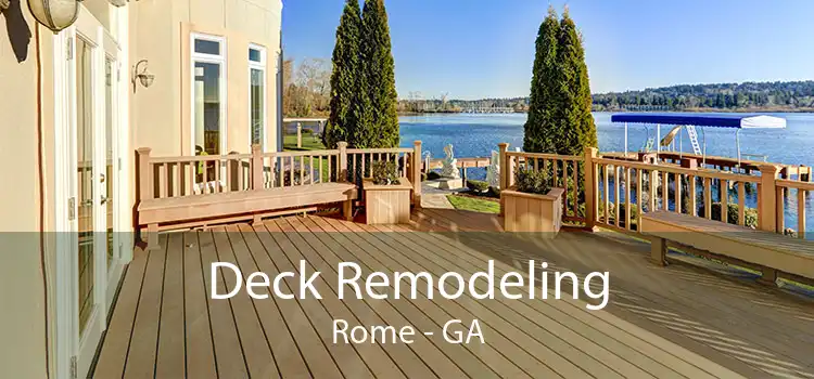 Deck Remodeling Rome - GA