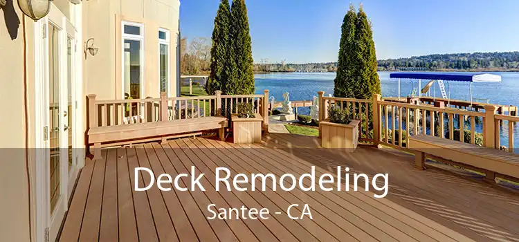 Deck Remodeling Santee - CA