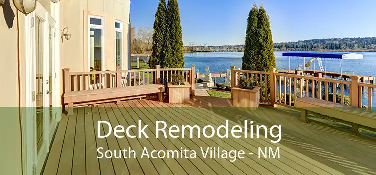 Deck Remodeling South Acomita Village - NM