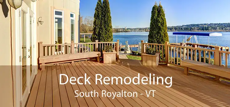 Deck Remodeling South Royalton - VT