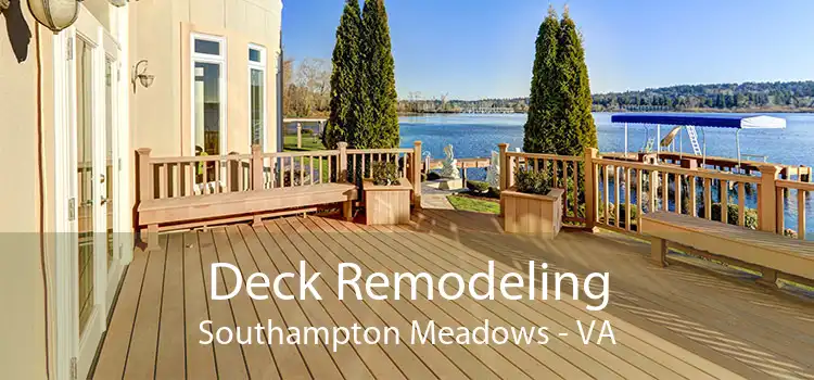 Deck Remodeling Southampton Meadows - VA