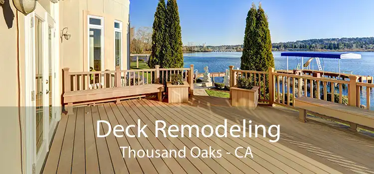 Deck Remodeling Thousand Oaks - CA