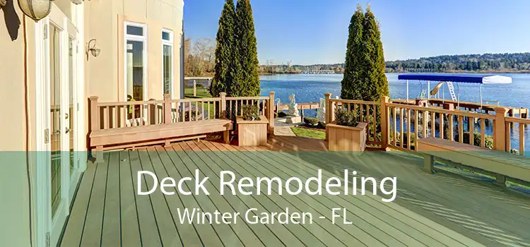 Deck Remodeling Winter Garden - FL