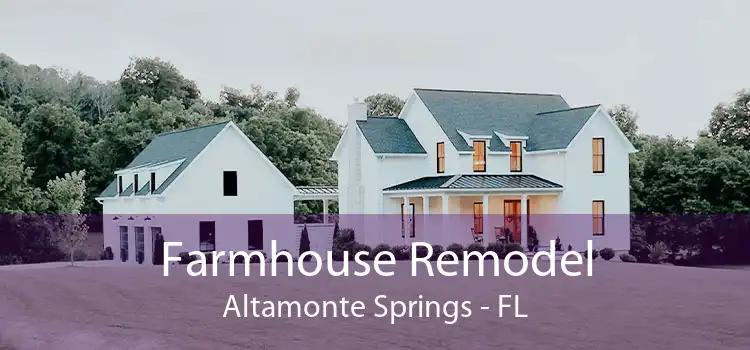 Farmhouse Remodel Altamonte Springs - FL