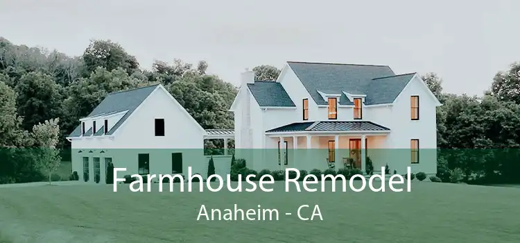 Farmhouse Remodel Anaheim - CA