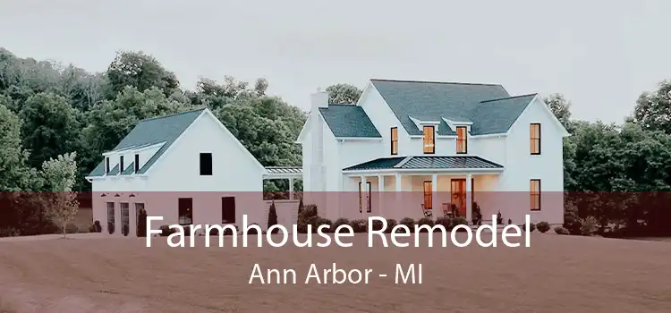 Farmhouse Remodel Ann Arbor - MI