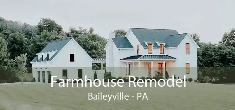 Farmhouse Remodel Baileyville - PA