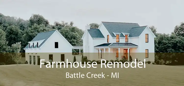 Farmhouse Remodel Battle Creek - MI