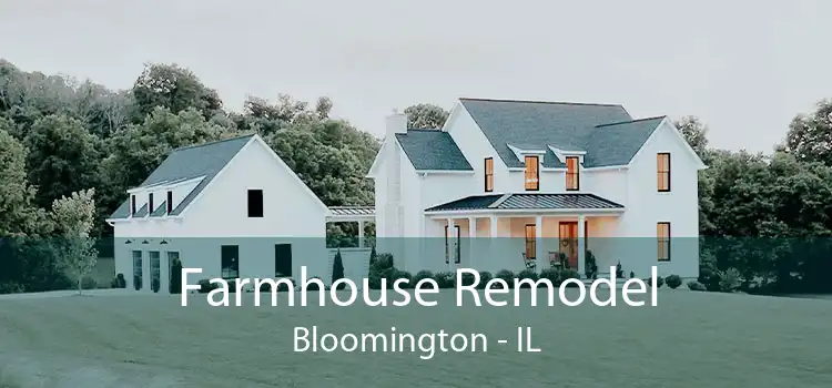 Farmhouse Remodel Bloomington - IL