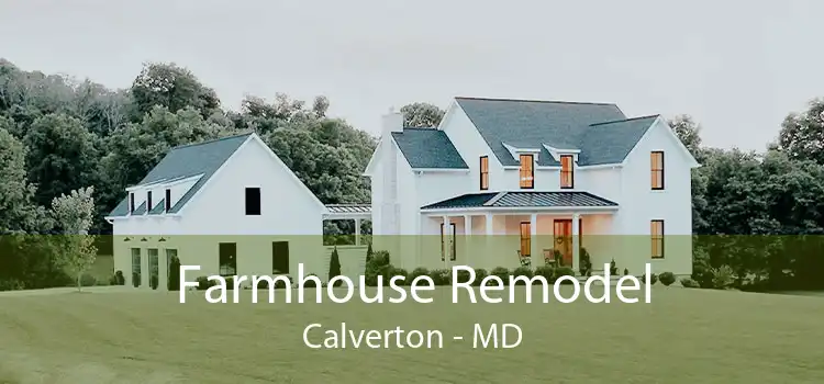 Farmhouse Remodel Calverton - MD