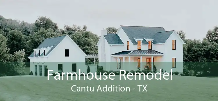 Farmhouse Remodel Cantu Addition - TX