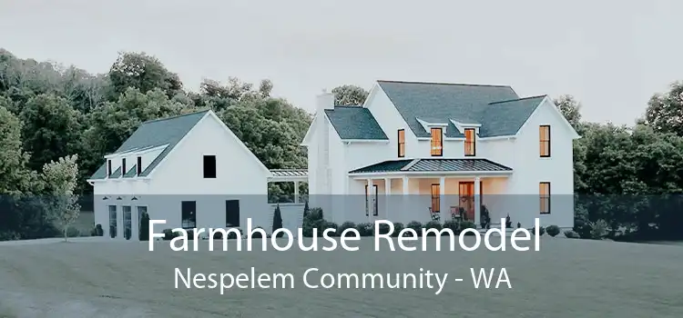 Farmhouse Remodel Nespelem Community - WA