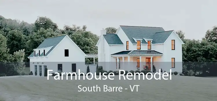 Farmhouse Remodel South Barre - VT