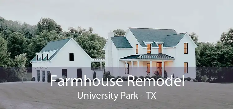 Farmhouse Remodel University Park - TX