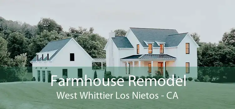 Farmhouse Remodel West Whittier Los Nietos - CA