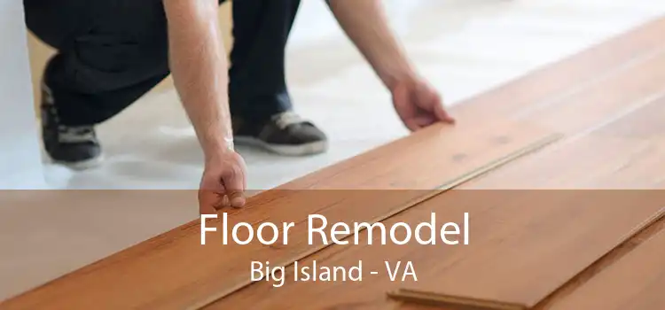 Floor Remodel Big Island - VA